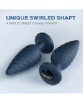 Honey Play Box Noah App-Controlled Rotating Butt Plug - Navy Blue - Image 2