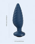 Honey Play Box Noah App-Controlled Rotating Butt Plug - Navy Blue - Image 4