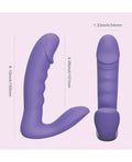Honey Play Box RORA App-Controlled Rotating G-Spot Vibrator & Clitoral Stimulator - Purple - Image 2