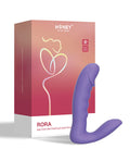 Honey Play Box RORA App-Controlled Rotating G-Spot Vibrator & Clitoral Stimulator - Purple - Image 5