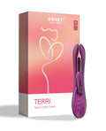 Honey Play Box Terri App Controlled Kinky Finger Tapping Rabbit Vibrator - Purple - Image 5