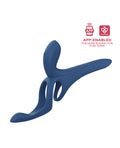 Honey Play Box Pleasure Pivot App-Controlled Couples Vibrators - Navy Blue - Image 2