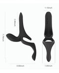 Pleasure Pivot App-Controlled Couples Vibrators - Black (3)