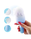Honey Play Box Bite Me Sucking, Tapping & Vibrating Cream Pop Stimulator - Blue/White - Image 5