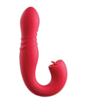 Honey Play Box Joi Thrust 2 Thrusting G-Spot Vibrator & Clit Licker - Red - Image 2