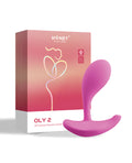 Honey Play Box Oly 2 Pressure Sensing App-Enabled Wearable Clit & G Spot Vibrator - Pink - Image 5