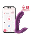 Honey Play Box RORA 2 Pressure Sensing App-Controlled Rotating G-Spot Vibrator & Clitoral Stimulator - Purple - Image 3