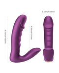 Honey Play Box RORA 2 Pressure Sensing App-Controlled Rotating G-Spot Vibrator & Clitoral Stimulator - Purple - Image 5