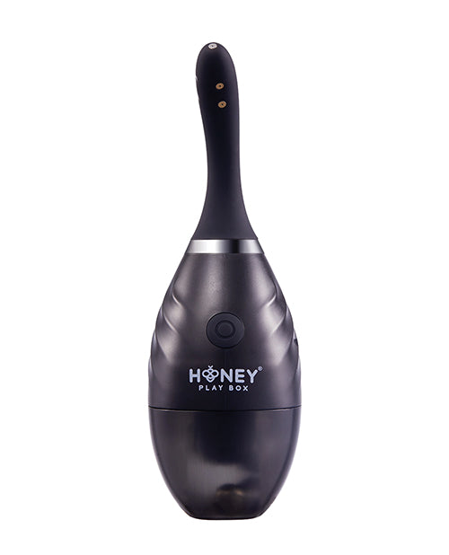 Honey Play Box Bulby Auto Spray Anal Douche System - Black