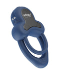 Honey Play Box Anello Vibrating Double Cock Ring w/Clitoral Stimulator - Blue - Image 3
