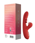 Honey Play Box Tickler Wiggling G-Spot Vibrator & Tapping Clitoral Stimulator - Red - Image 4