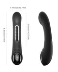 Honey Play Box Tempo Pressure Sensing App-Controlled Flapping Vibrator - Black - Image 4