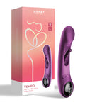 Honey Play Box Tempo Pressure Sensing App-Controlled Flapping Vibrator - Purple - Image 5