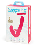 Happy Rabbit Happy Rabbit Strapless Strap on Rabbit Vibe - Pink - Image 3