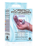 The 9s The 9's Vibrofinger Phallic Finger Massager - Purple - Image 2