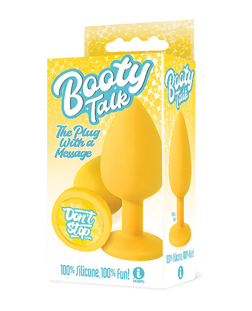 The 9s The 9's Booty Talk Don't Stop Plug - Yellow