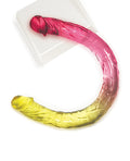 Shades Shades Jelly TPR Gradient Double Dong - Pink/Yellow - Image 3