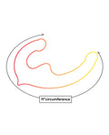 Shades Shades Jelly TPR Gradient Strapless Strap On - Pink/Yellow - Image 3
