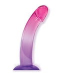 Shades Shades Jelly TPR Gradient Dong Large - Pink/Purple - Image 2