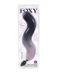 Foxy Foxy Fox Tail Silicone Butt Plug - Purple Gradient