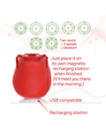 Wild Rose Wild Rose Classic Vibrator - Red - Image 4
