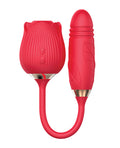 Wild Rose Wild Rose & Thruster Vibrator - Red - Image 3