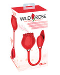 Wild Rose Wild Rose & Bullet Vibrator - Red