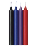 The 9s The 9's Make Me Melt Sensual Warm Drip Candles - Passion Tones Pack of 4 - Image 2
