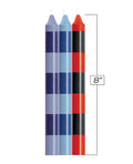 The 9s The 9's Make Me Melt Sensual Warm Drip Candles - Passionettes Stripes Pack of 3 - Image 2