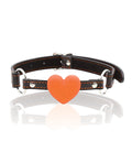 The 9s The 9's Orange is the New Black Silicone Heart Gag - Image 2