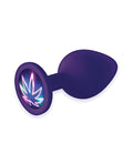 The 9s The 9's Booty Calls Neon Leaf Plug - Purple - Image 2