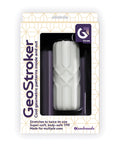 GeoStroker GeoStroker Three 5" Ultra-Soft TPR Stroker - White