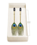 Couture Clips Couture Clips Luxury Nipple Clamps - Peacock Plume - Image 2