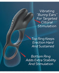 Massive Massive Red Dot Cock Ring V1 - Black - Image 3
