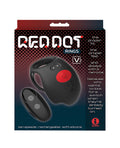 Massive Massive Red Dot Cock Ring V3 - Black