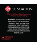 ID Sensation ID Sensation Waterbased Warming Lubricant - 4.4 oz Flip Cap Bottle - Image 2