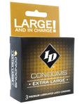 ID ID Extra Large Condoms - Box of 3