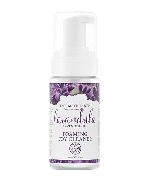 Intimate Earth Intimate Earth Foaming Toy Cleaner - 100 ml Lavandula Lavender Oil and Rosemary Extracts