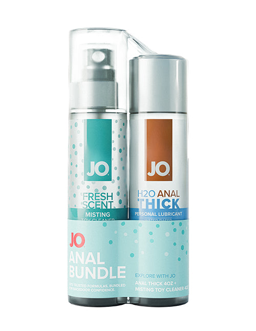 JO H2O JO Limited Edition Bundle Anal Thick 4 oz + Misting Toy Cleaner 4 oz