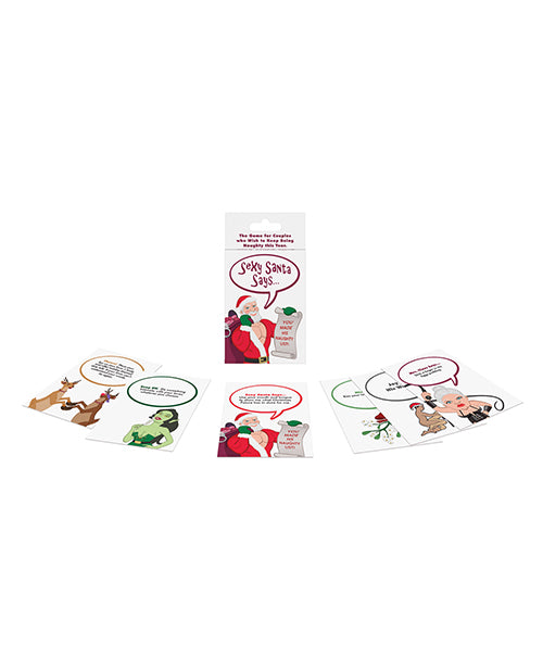 Kheper Sexy Santa Says Card Game