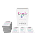 Kheper Drink If... Ladies Night Card Game