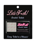 Not Regular Toys Let's Fuck! Scratch Tickets - Image 2