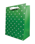Kush Kards Polka Pot Gift Bag - Green/White