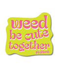 Kush Kards Weed Be Cute Sticker - Pack of 3