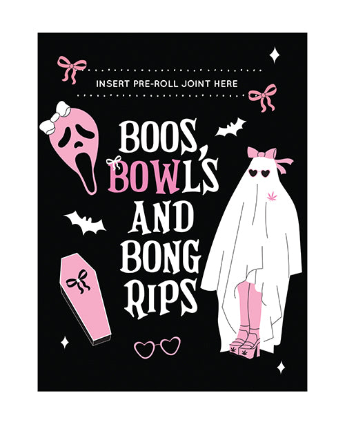 Kush Kards Halloween Boo's Greeting Card w/Matchbook