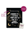 Kush Kards Cheers to Another Trip Around the World Greeting Card w/Matchbook - Image 2