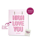 Kush Kards High Love You Greeting Card w/Matchbook - Image 2