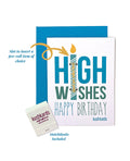 Kush Kards High Wishes Greeting Card w/Matchbook - Image 2