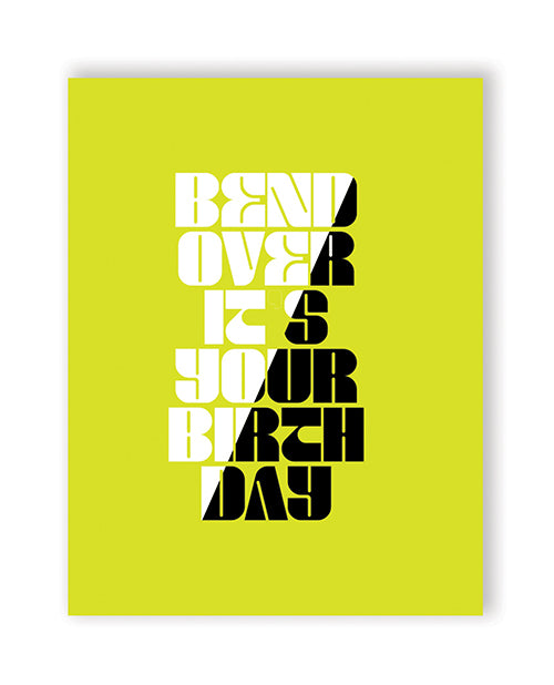 Kush Kards Bend Over Birthday Greeting Card