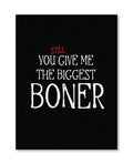 Kush Kards Biggest Boner Greeting Card